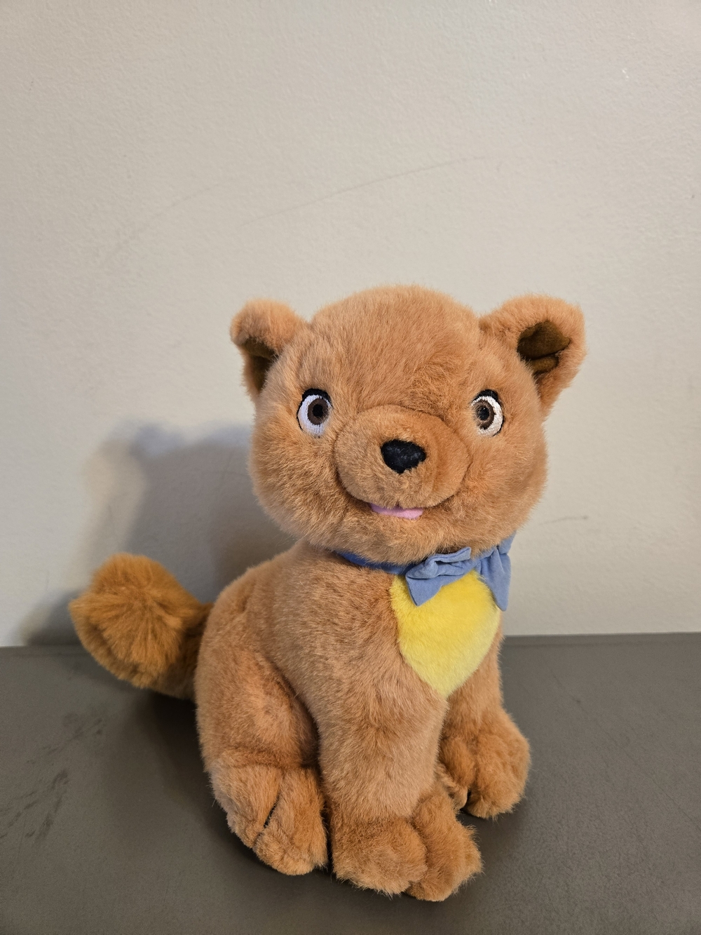 Vintage Disney Aristocats Toulouse Ginger Kitten Orange Cat 9" Plush Stuffed Toy
